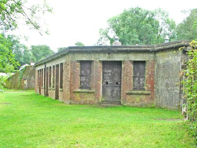 Front of fort from the right