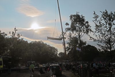 GRR, A lot of the bigger boats are craned out of the river