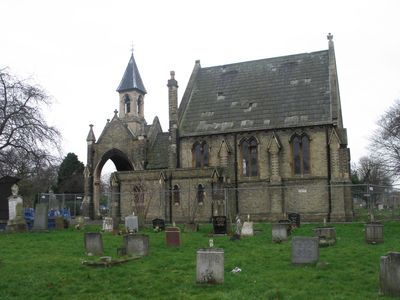 Chapel not in use, possibly being renovated