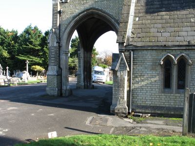 Front of the chapel