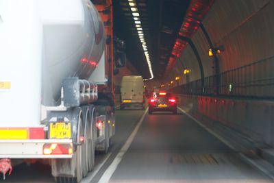 The Dartford Crossing going north