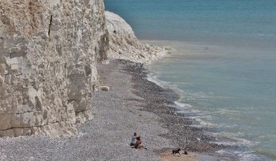 Would you sit on this beach ?