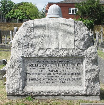 Frederick Hitch VC fought at Rorkes Drift