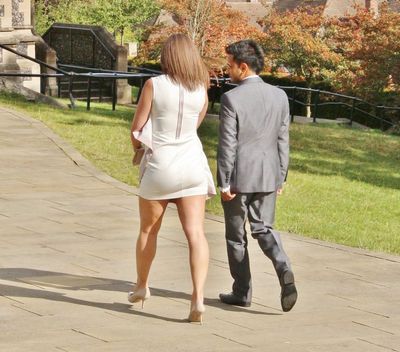 Double damn, I would have loved to get a shot of her walking towards me