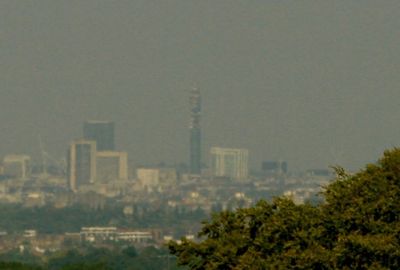 The BT Tower, 8.5 miles