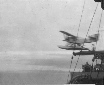 Launching a plane