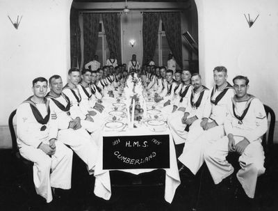 HMS Cumberland crew