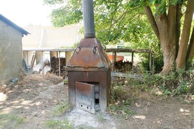 The very old furnace