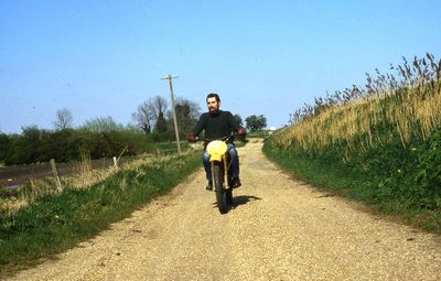 Me riding the roads of Cambridge