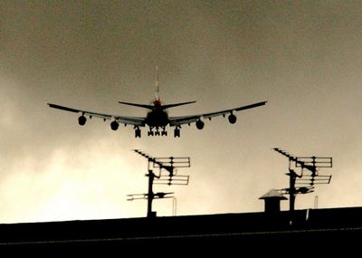 Knowing they are about to land at Heathrow must be a great relief to those passengers