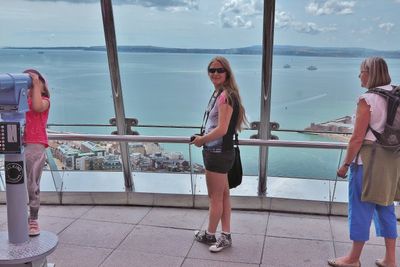 Viewing Platform on the Spinnaker at Portsmouth
