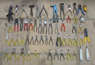 Got a job to do, need a pair of pliers, better take all of them, if you leave one pair behind, they will be the ones you need