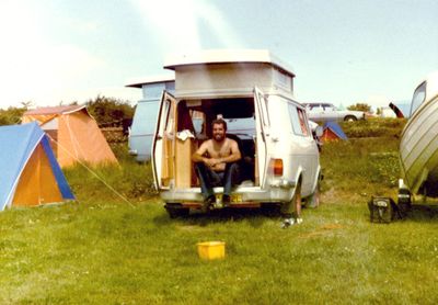 A Devon campsite