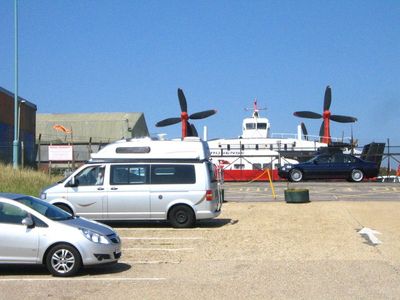 Hovercraft museum near Gosport