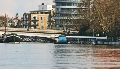 The Pier at high tide