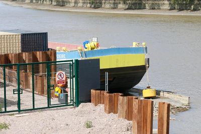 Spoil barge