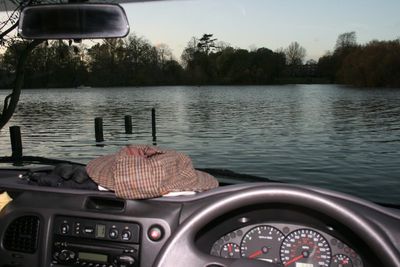 Watching the sun set at River Lane