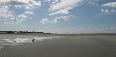 The sand here is perfect