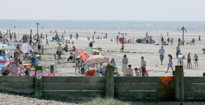 West Wittering beach car park.