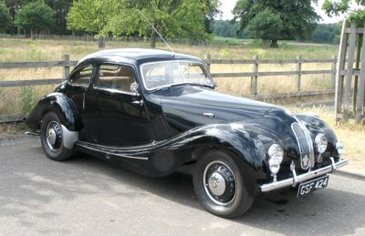 A Bristol, a really beautiful car