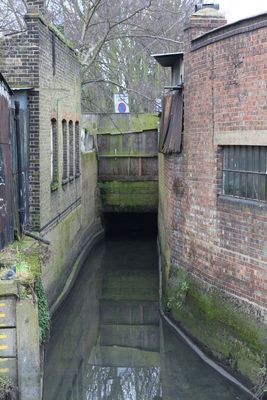 This runs of to the side, no idea where it goes