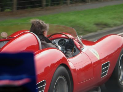 Oh yes, its a Ferrari. He was doing 40 in a 50 limit, I left him behind