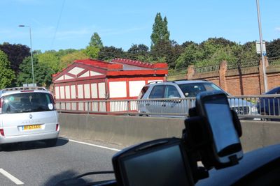 Towed by a car ?