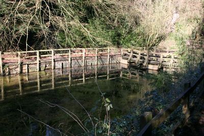 Path around the top of the Silent Pool, now blocked off