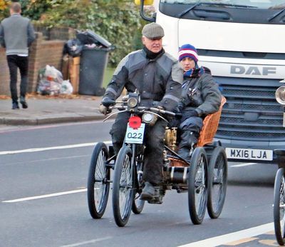 A 5 wheel car. The only one I have ever seen