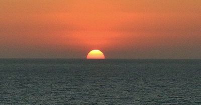 People drive for miles to see the sunset