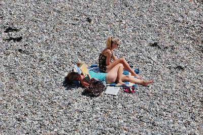 People on the beach