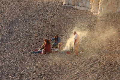 People on the Beach 