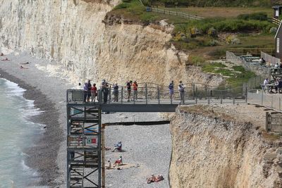 Steps to beach