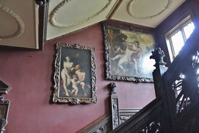 Stairs to the first floor