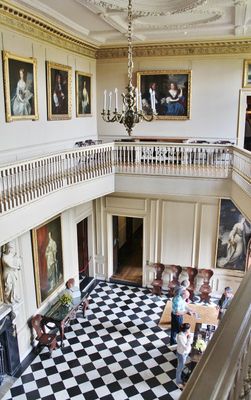 Main hall in the house