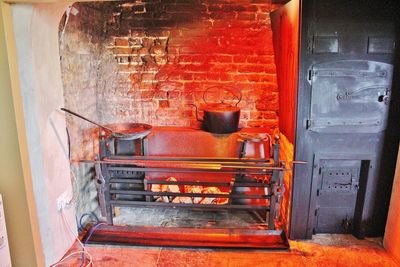 The kitchen range
