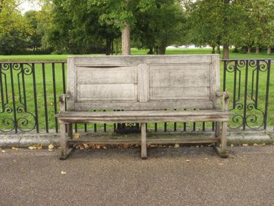 One of the people who work at Ham House told me this is an original seat, but not from when