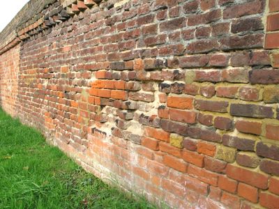 The walls were built very well to stand this long
