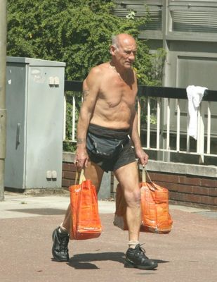 If you ever see me walking about like this, shoot me.