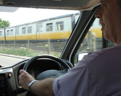 Swale Halt, the least used station in England