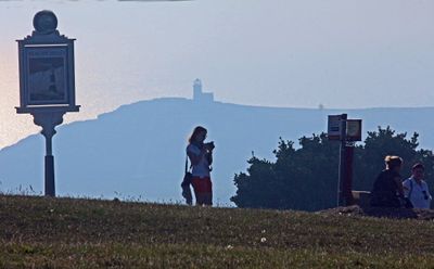 Belle Tout on the hill