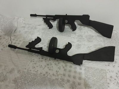 Tommy guns, fire .45acp