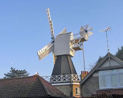 The Windmill at the highest part of the common