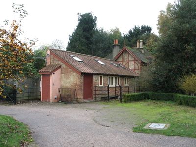 An old house in the park