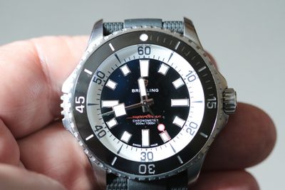 Breitling superOcean waterproof to 1,000 foot