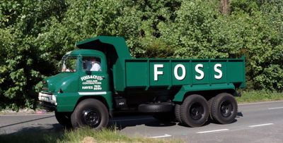 Tipper truck owned by FOSS
