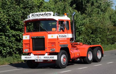A Scammell Crusader, owned by Knowles