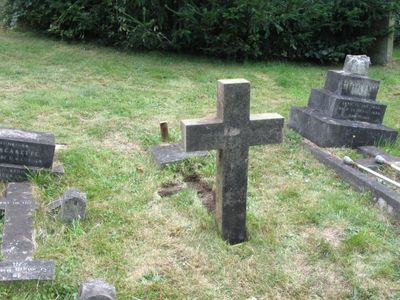 Somebody is making an effort to keep this cemetery tidy