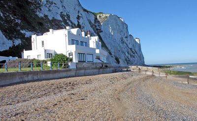 House at the end of St Margarets Bay.