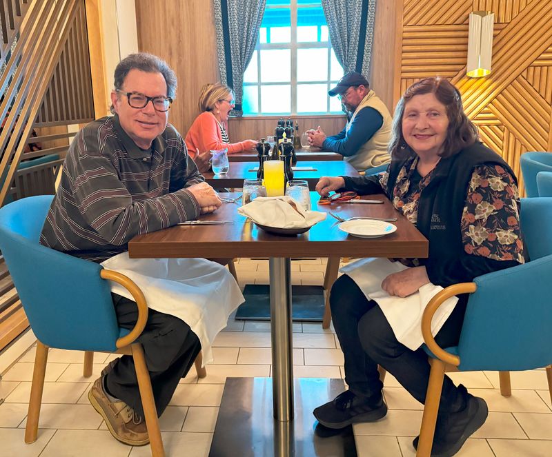 Dinner on our 40th